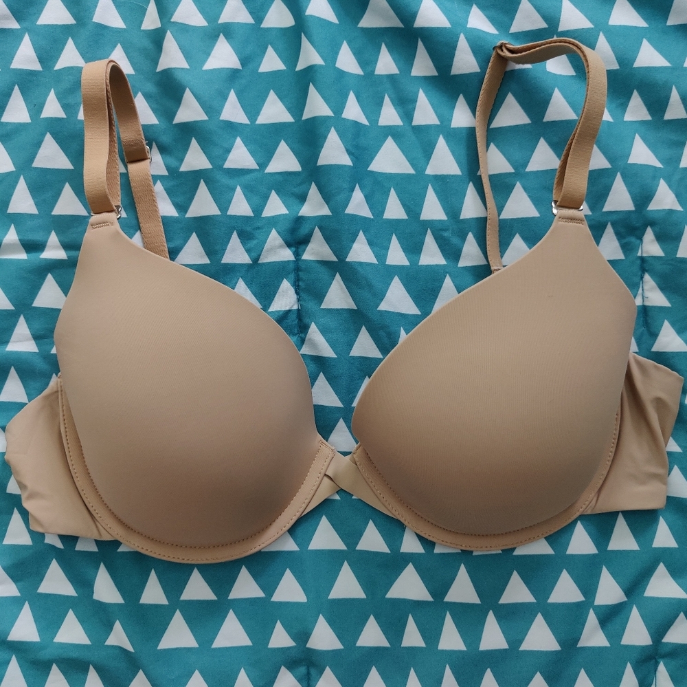 Sold Out EUC Memorable Full Coverage Tan T-shirt Bra 36C | Soma